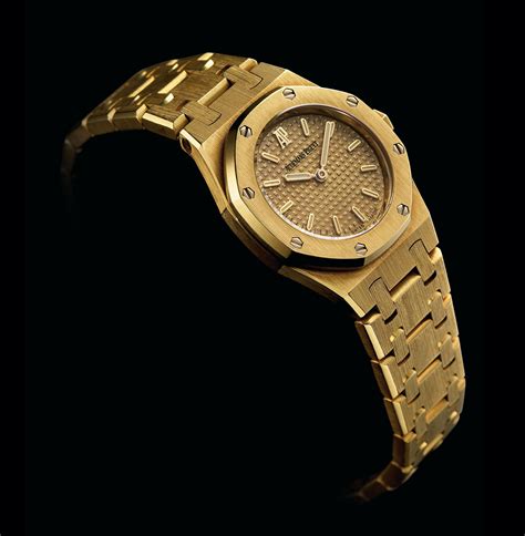 Audemars Piguet Royal Oak Mini Frosted Gold Quartz 